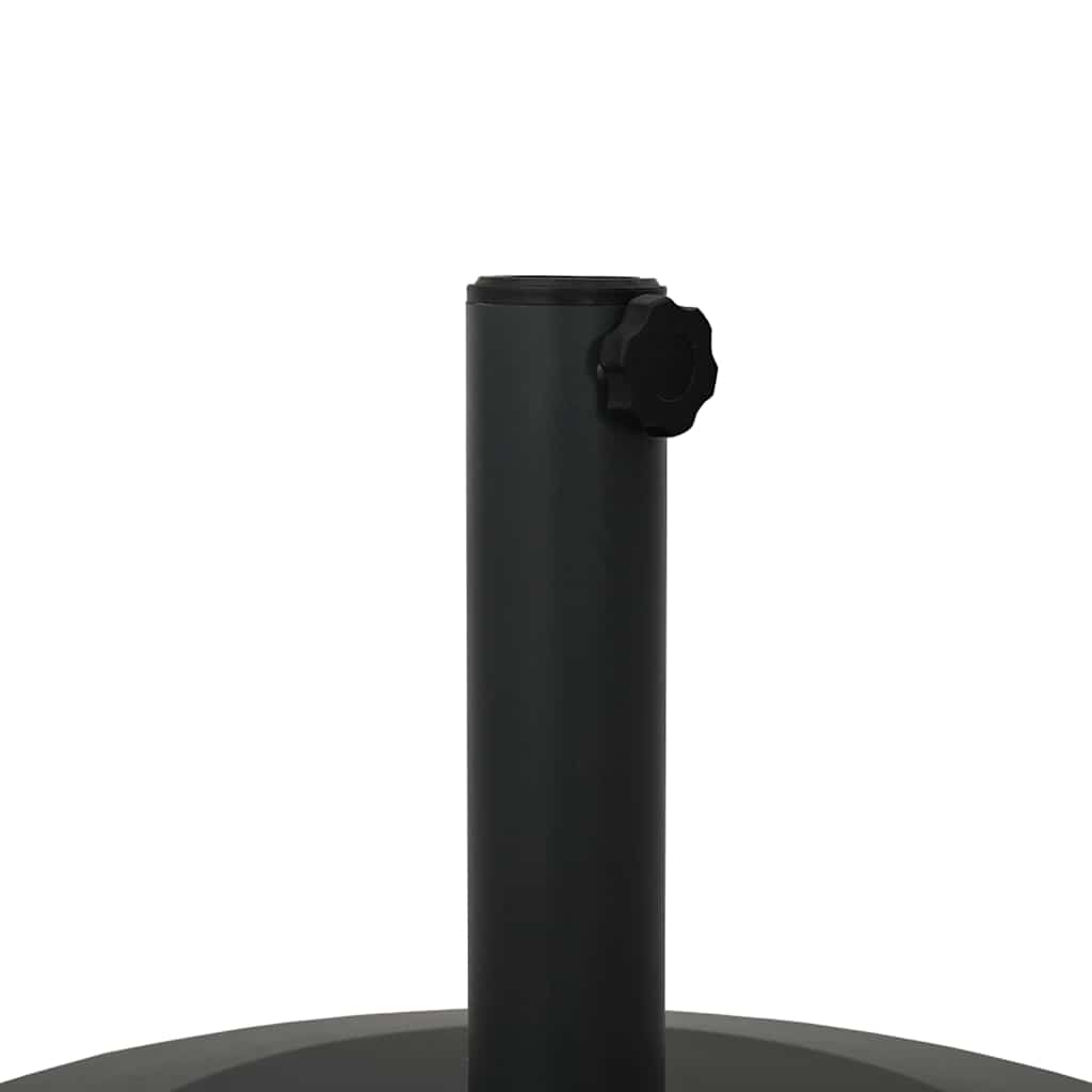 Parasol Base 24.6 kg Black Round