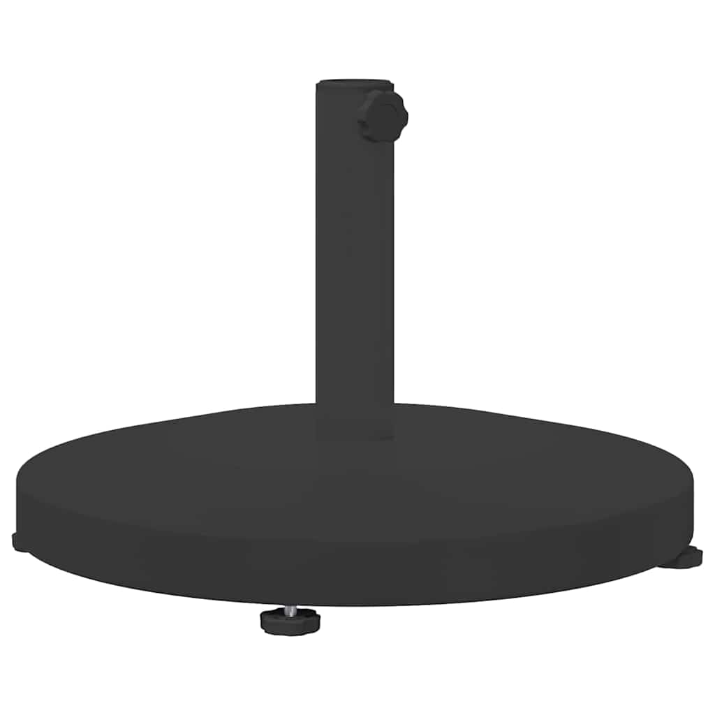 Parasol Base 24.6 kg Black Round