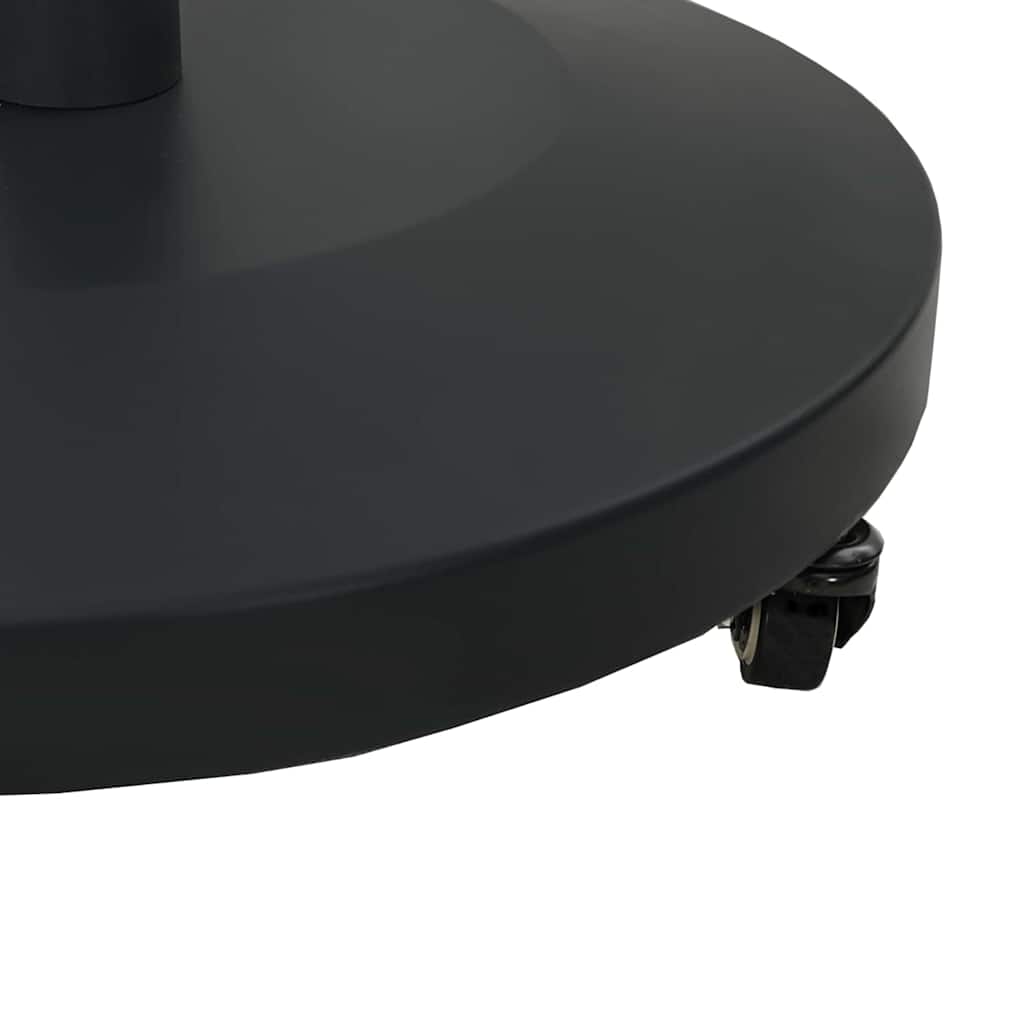 Parasol Base 24.45 kg Black Round Adjustable