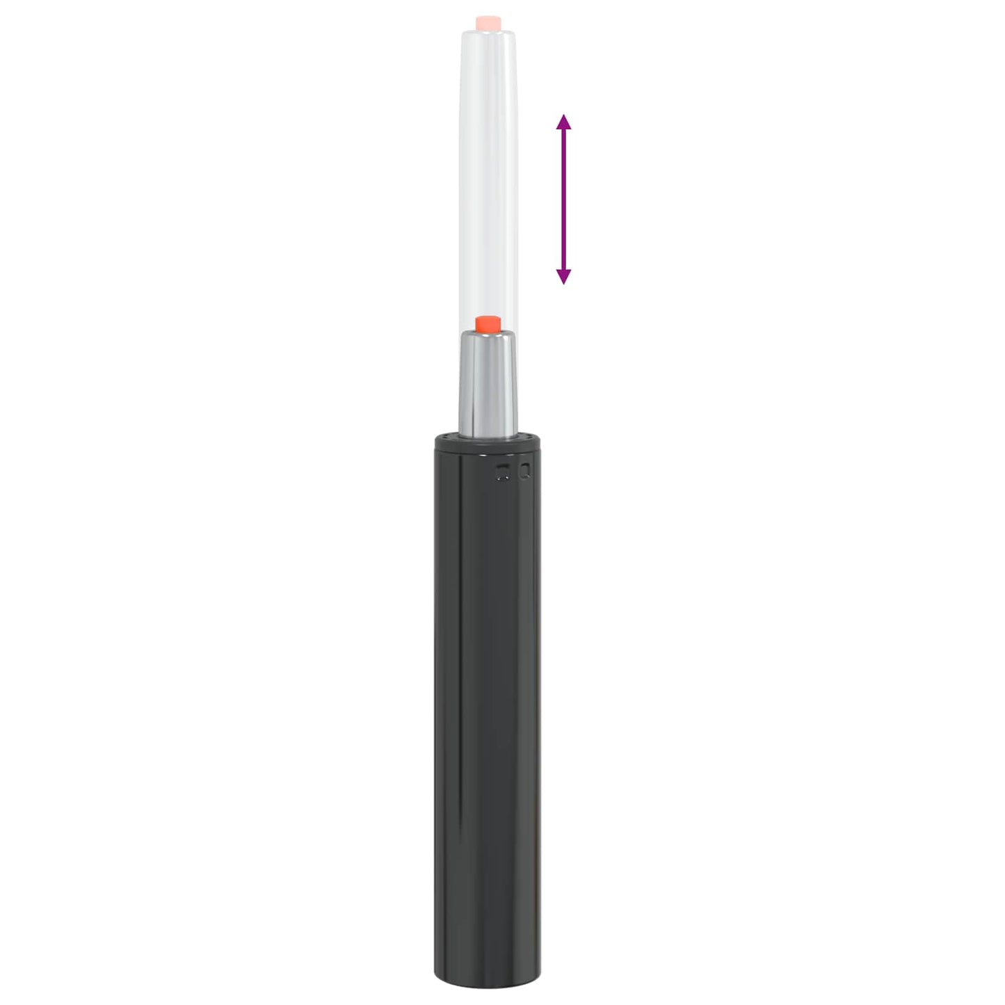 Office Chair Gas Cylinder Extendable Black 14 cm Iron