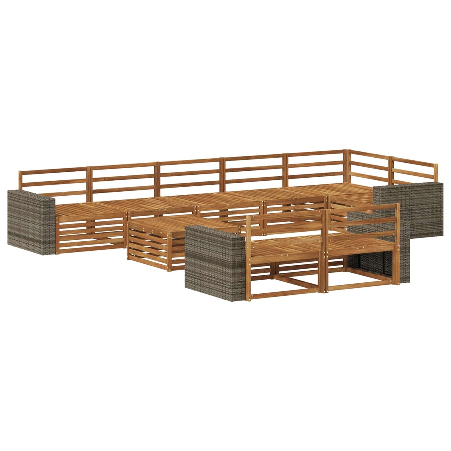 Outdoor Sofa Set 9 pcs
