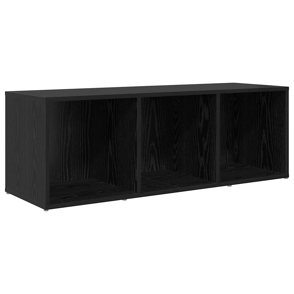 TV Cabinet Set 72 x 35 x 37 cm Black Engineered Wood