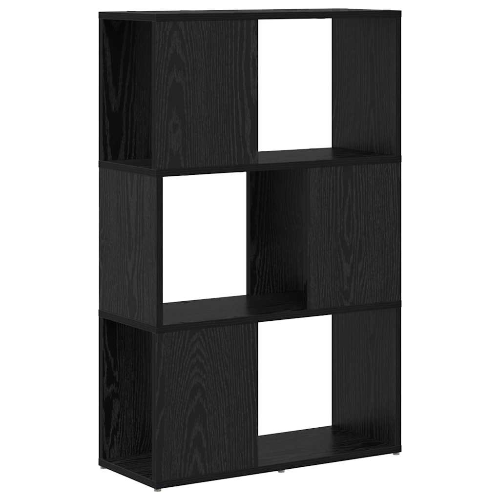 TV Cabinet Set 60 x 24 x 94.5 cm Black Engineered Wood