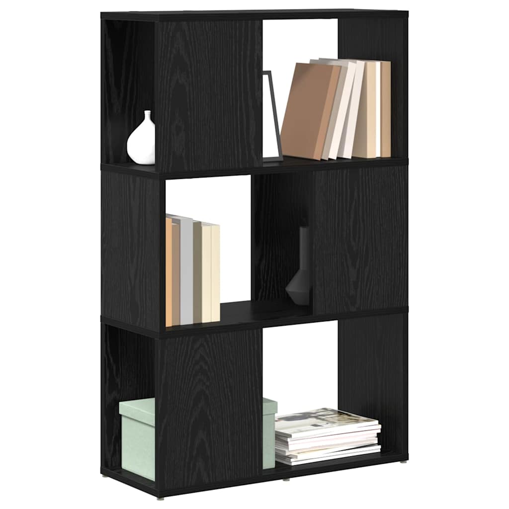 TV Cabinet Set 60 x 24 x 94.5 cm Black Engineered Wood