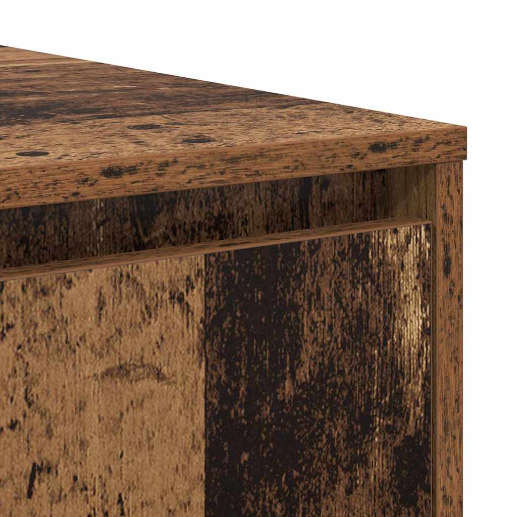 Coffee Table Old wood 80 x 80 x 31 cm Engineered Wood
