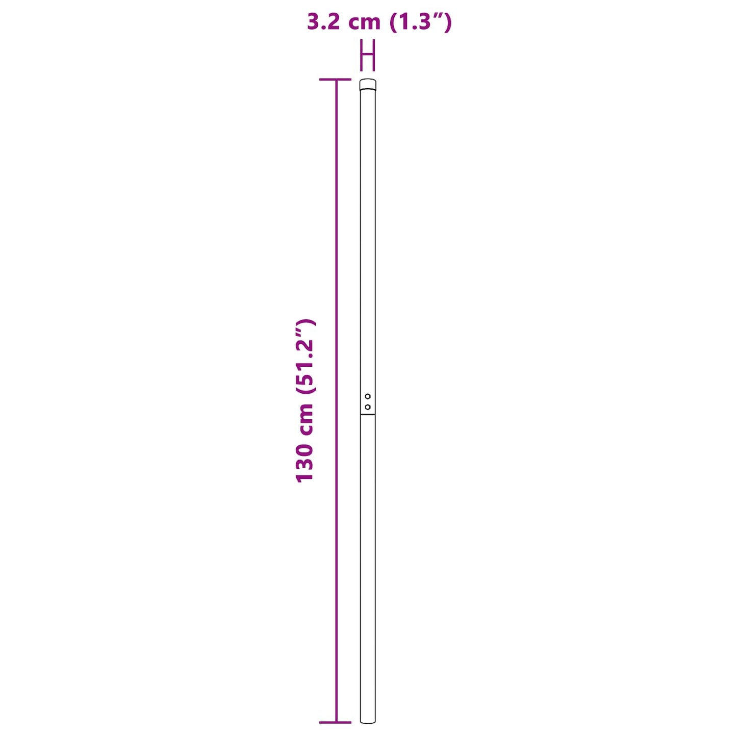 Fence Post 12 pcs Green Powder-coated steel