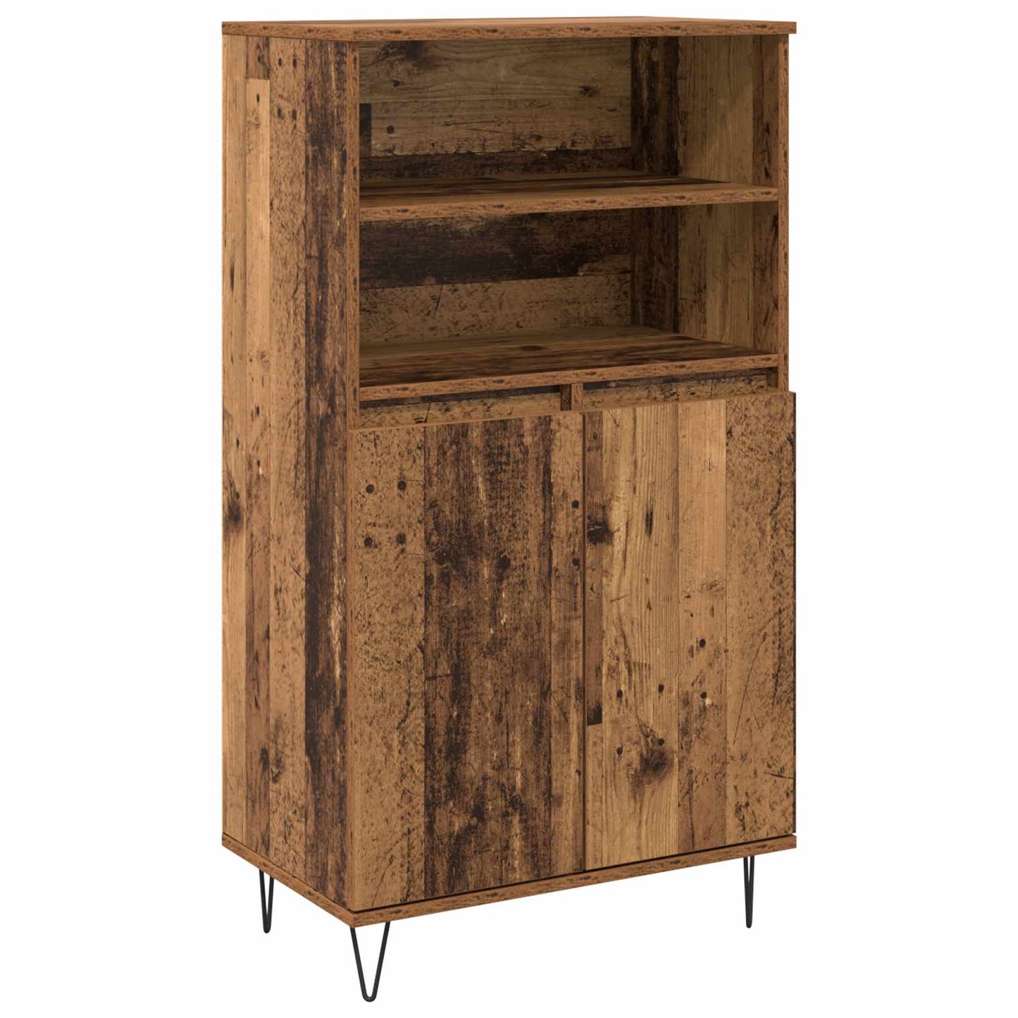 Highboard Brown 60 x 36 x 110 cm Engineered Wood