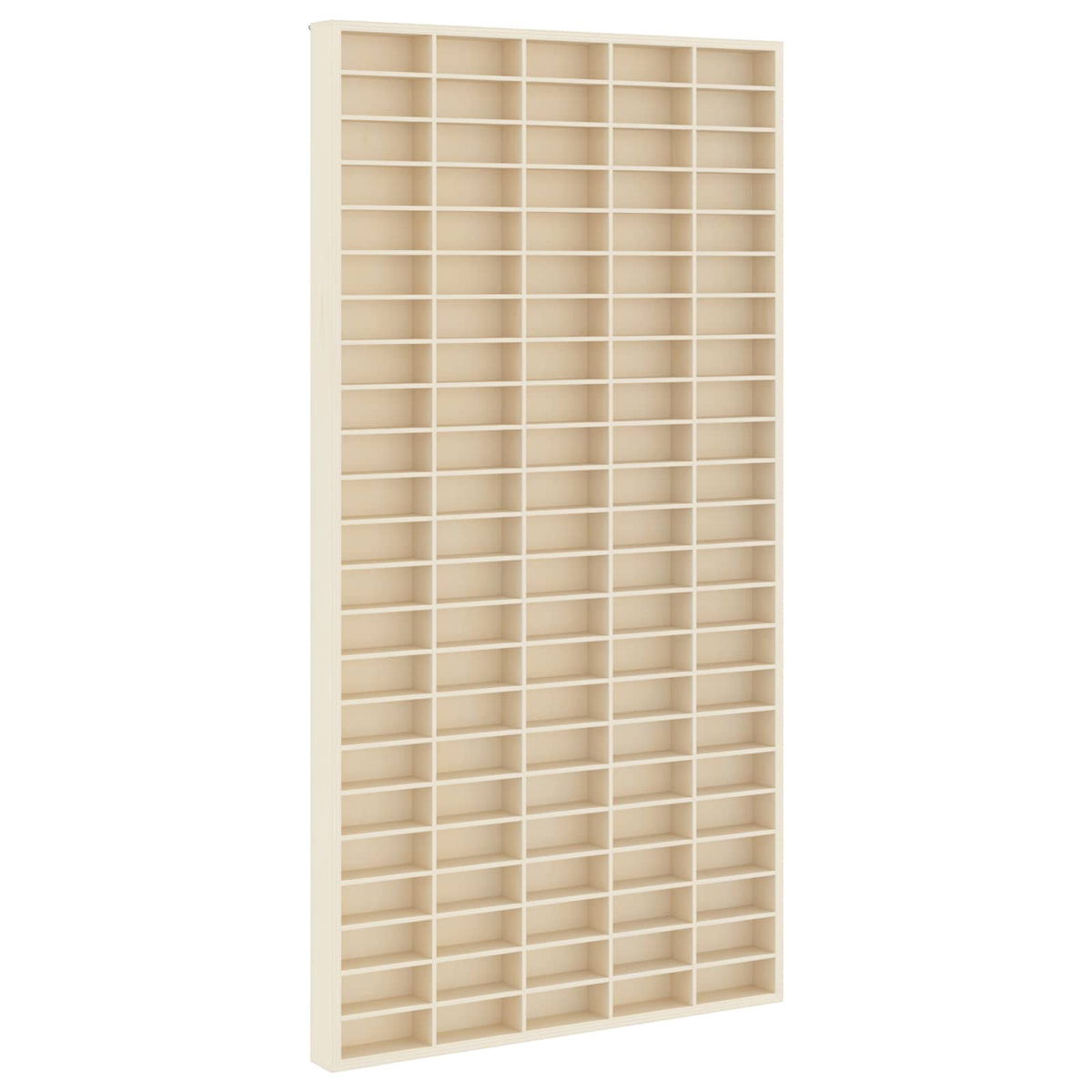 Wall Display Case Wall-Mounted Beige 50 x 4.5 x 96 cm