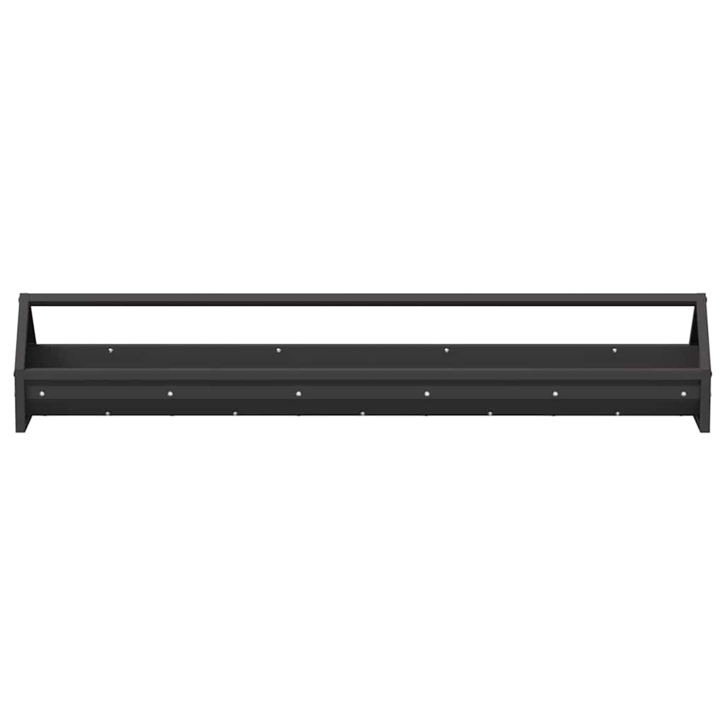 Chicken Feeding Trough Black 108 x 20.5 x 20 cm 5 kg