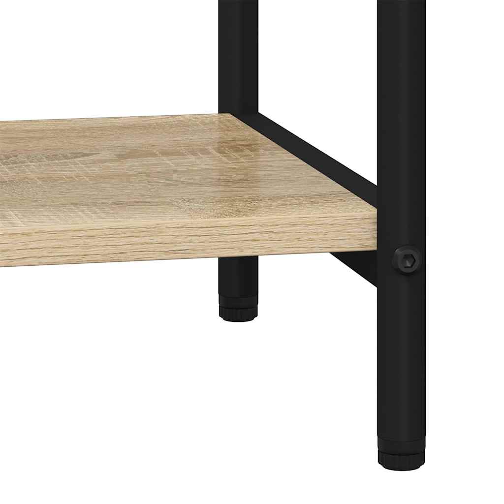 Bookshelf 5-Tier 60 x 30 x 183 cm Engineered wood Sonoma Oak