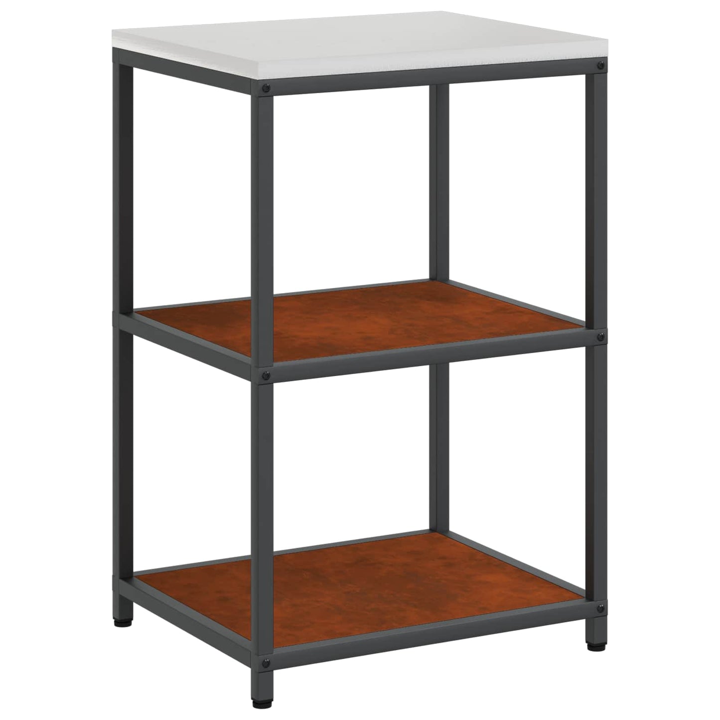 Kitchen Storage Set HATTEM 2 pcs Rusty Steel