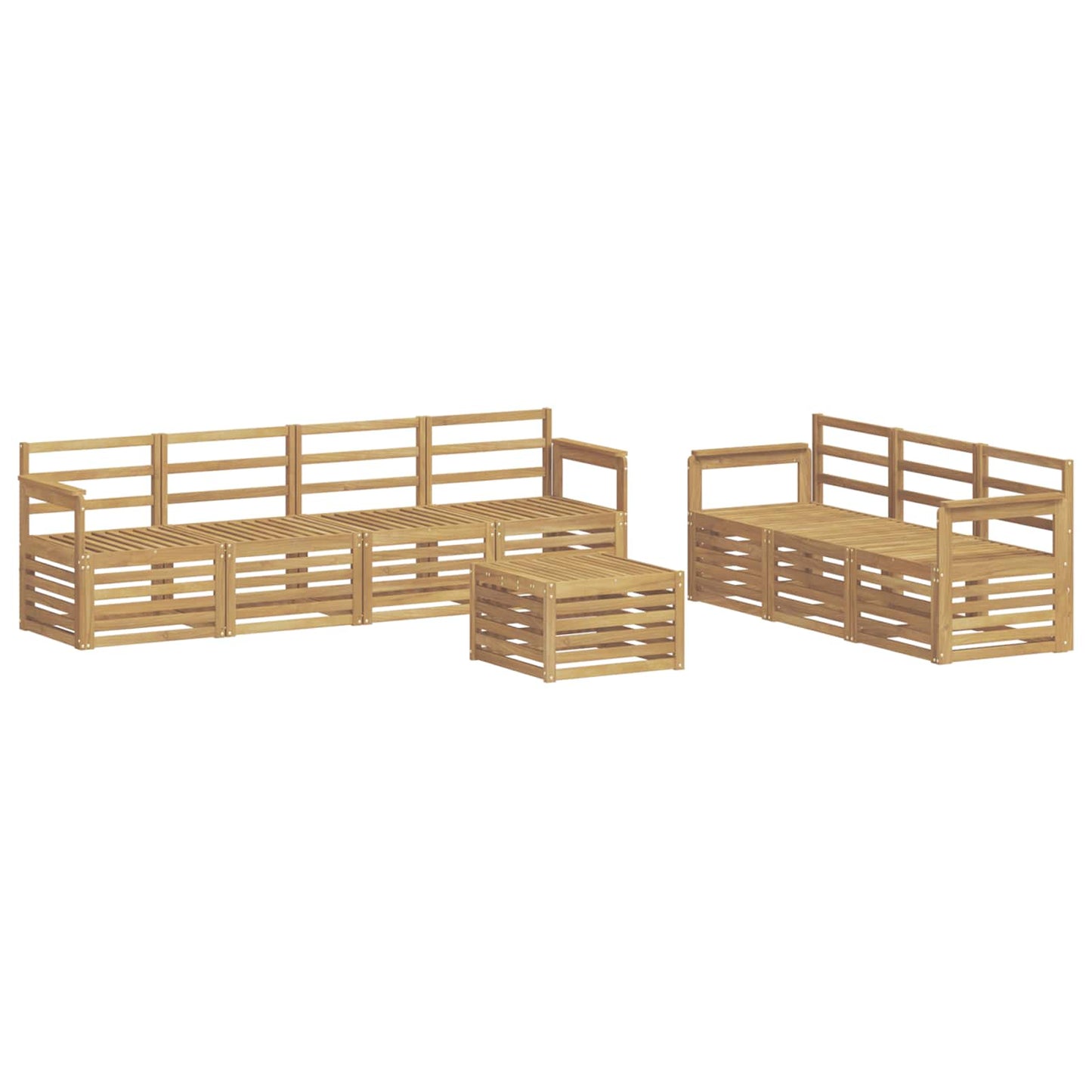 Sofa Sets Solid Acacia Wood