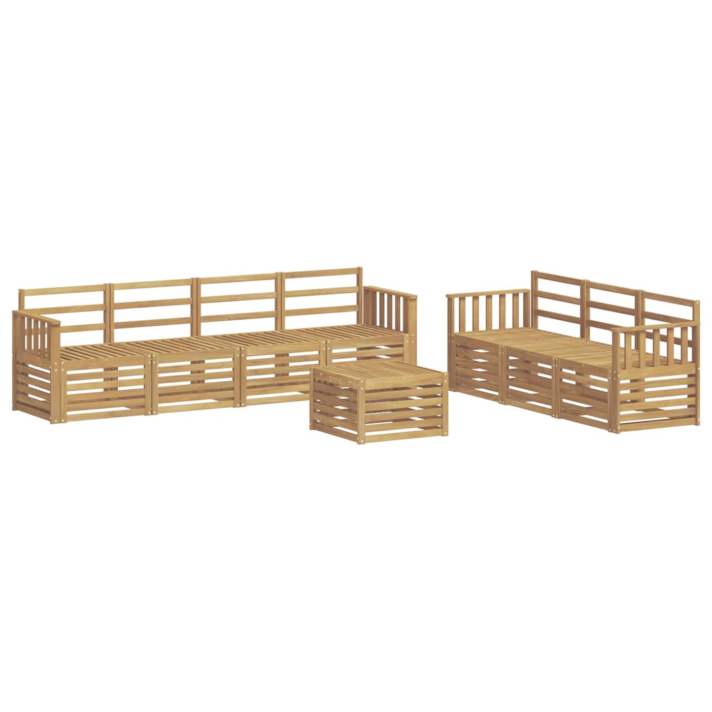 Sofa Sets Solid Acacia Wood