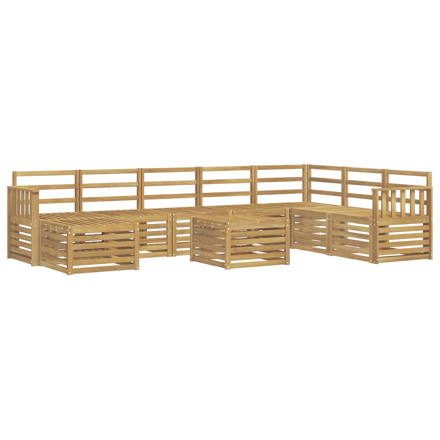 Sofa Sets Solid Acacia Wood