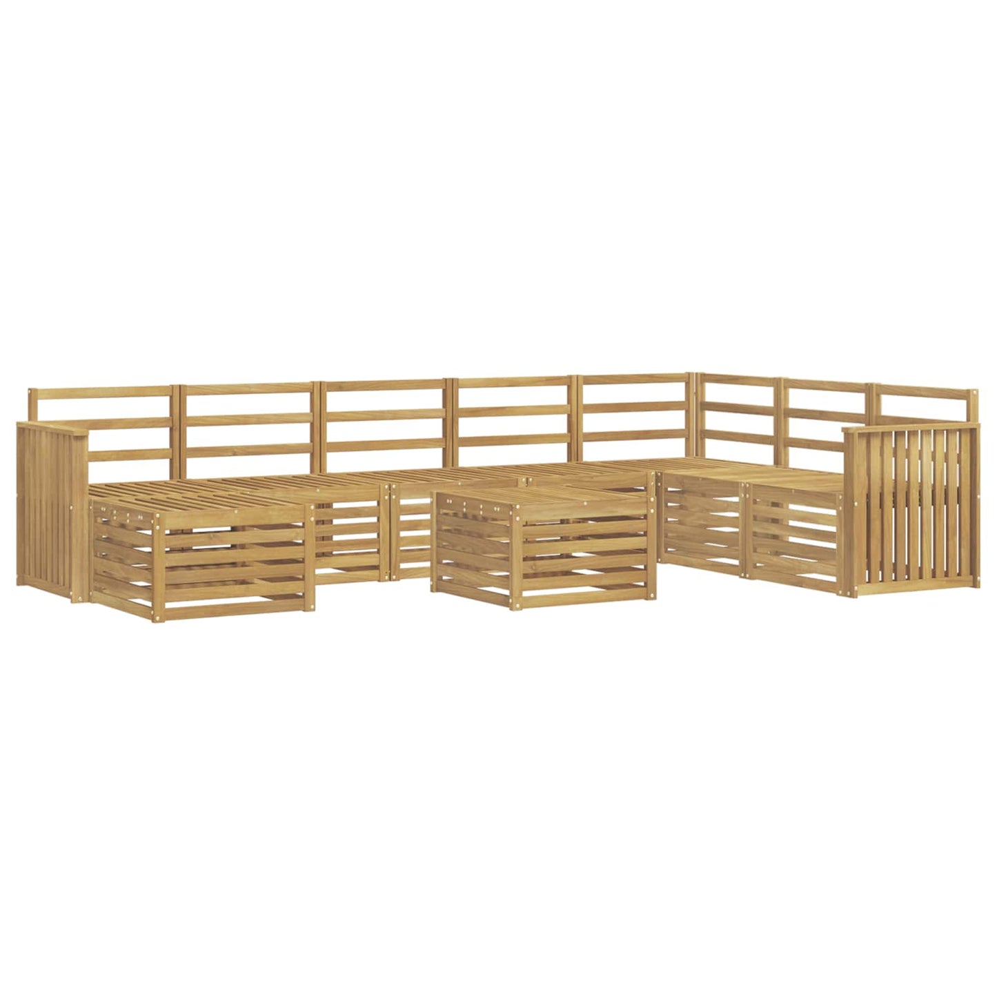Sofa Sets Solid Acacia Wood