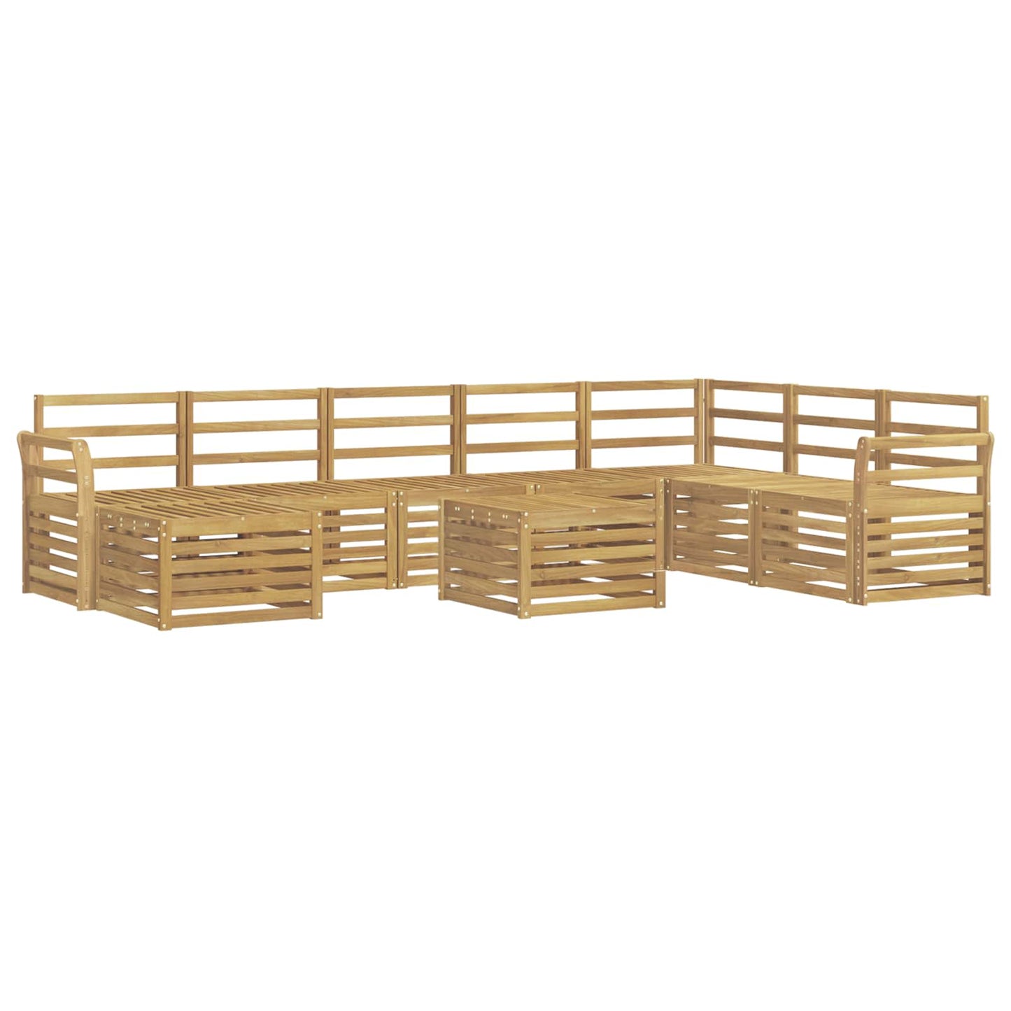 Sofa Sets Solid Acacia Wood