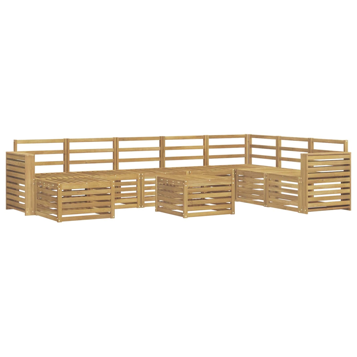 Sofa Sets Solid Acacia Wood