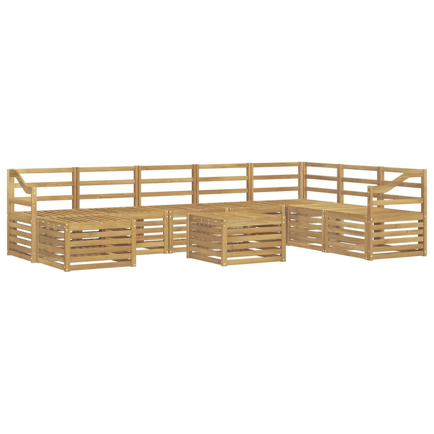 Sofa Sets Solid Acacia Wood