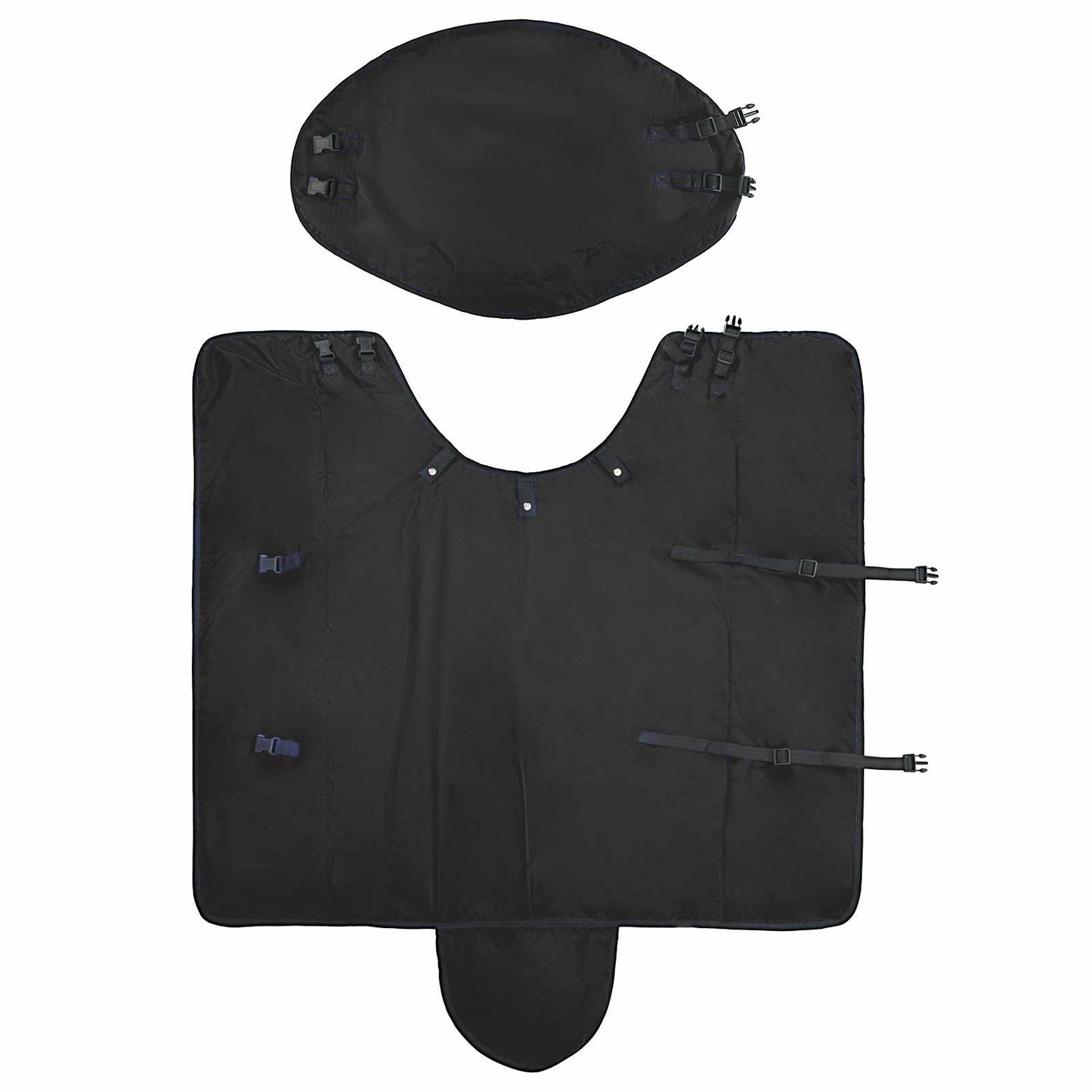 Horse Blanket Full Black 105 cm Polyester