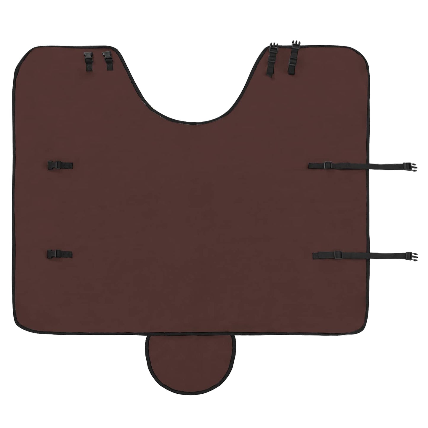 Horse Blanket Full Dark Brown 105 cm Polyester Fleece