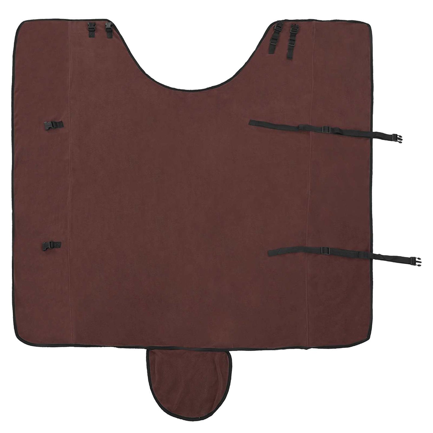 Horse Blanket Full Dark Brown 135 cm Polyester Fleece
