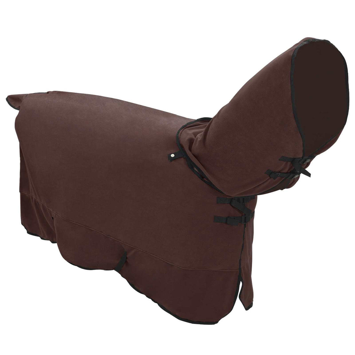 Horse Blanket Dark Brown 135 cm Polyester Fleece