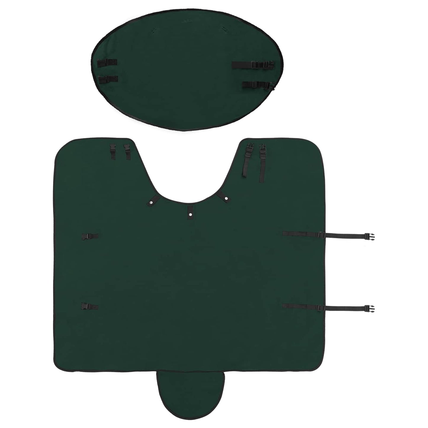 Horse Blanket Full Dark Green 75 cm Polyester Fleece