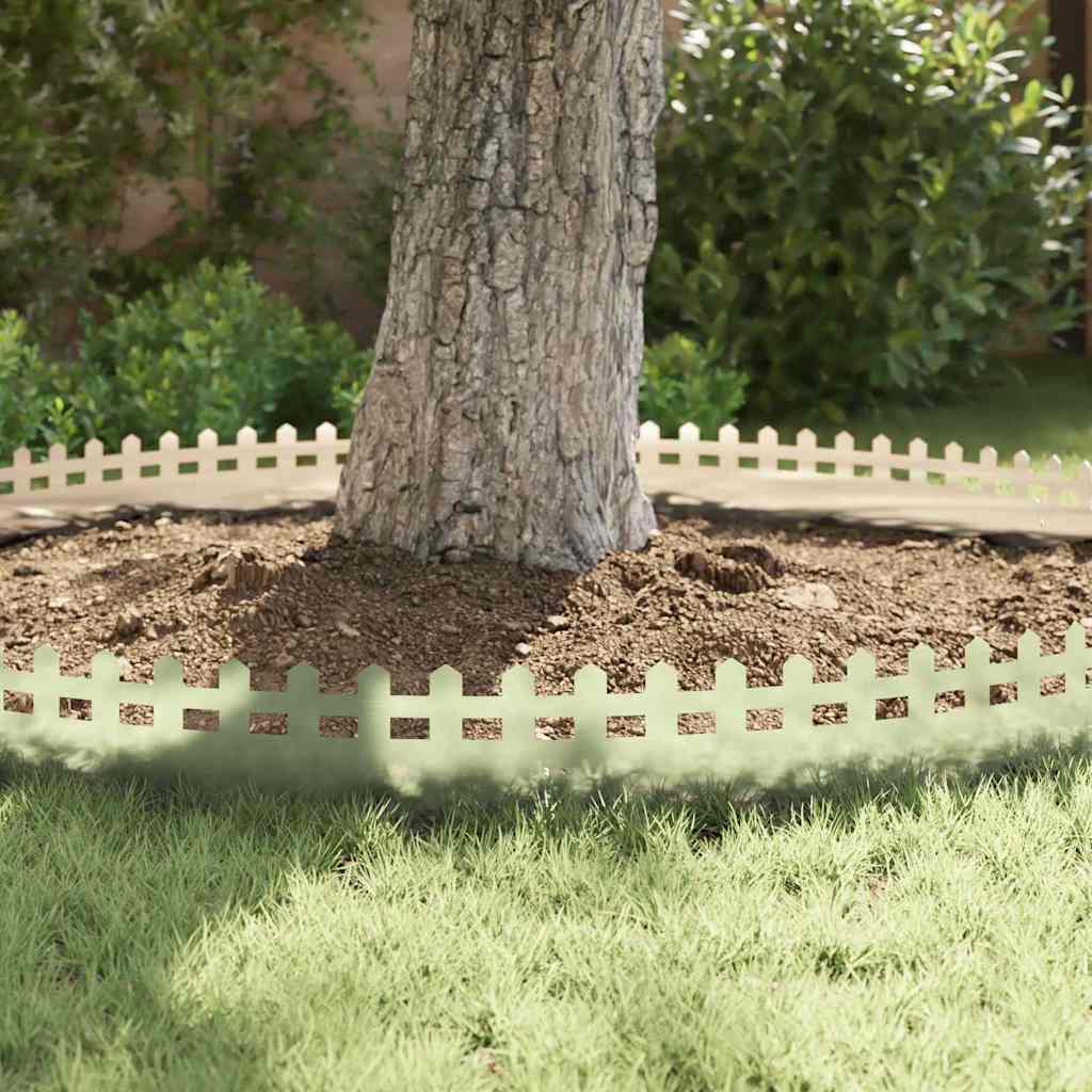 Lawn Edgings 30 pcs 103 x 0.05 x 22 cm Stainless Steel Silver