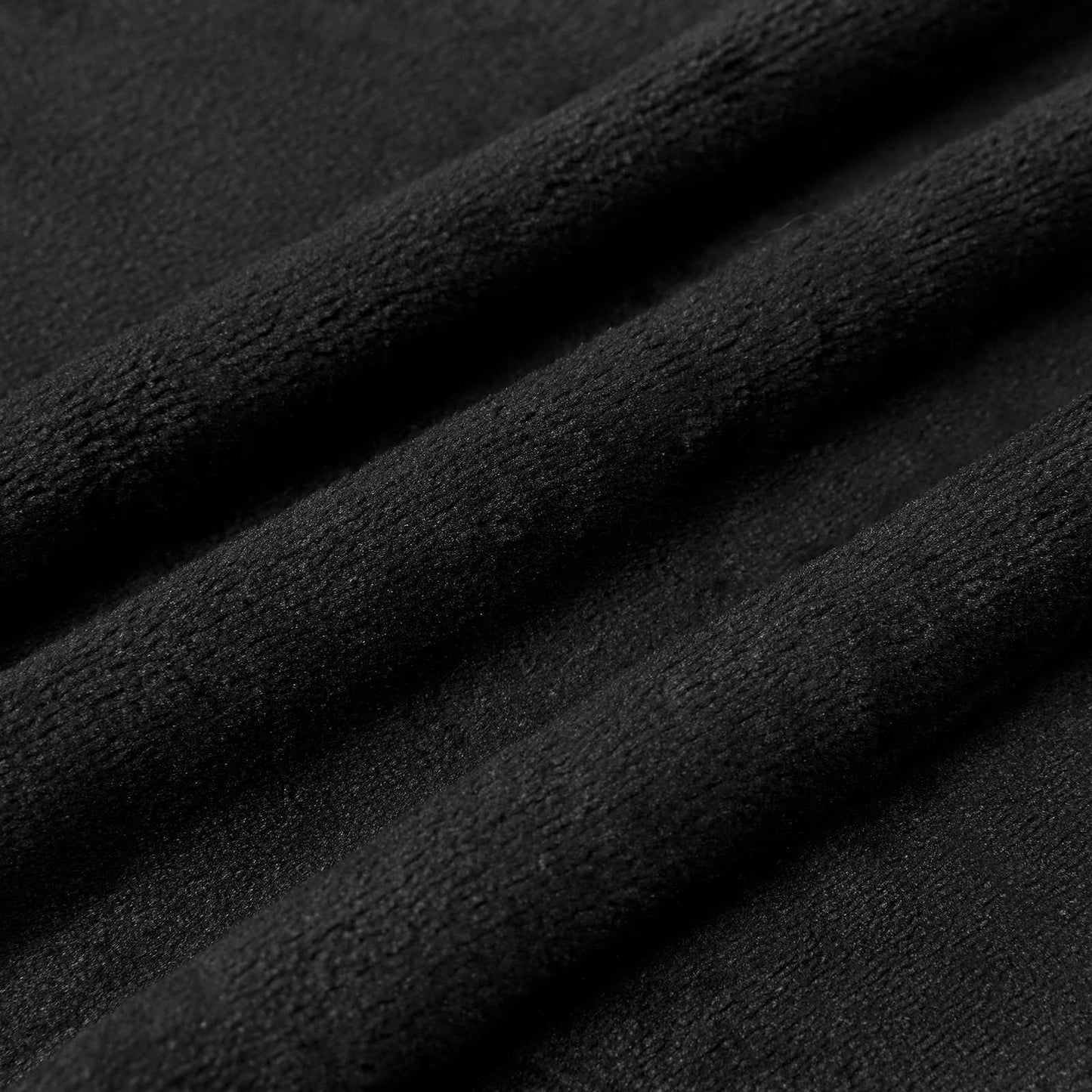 Throw Blanket Black 220 x 240 cm 1.37 kg Fleece