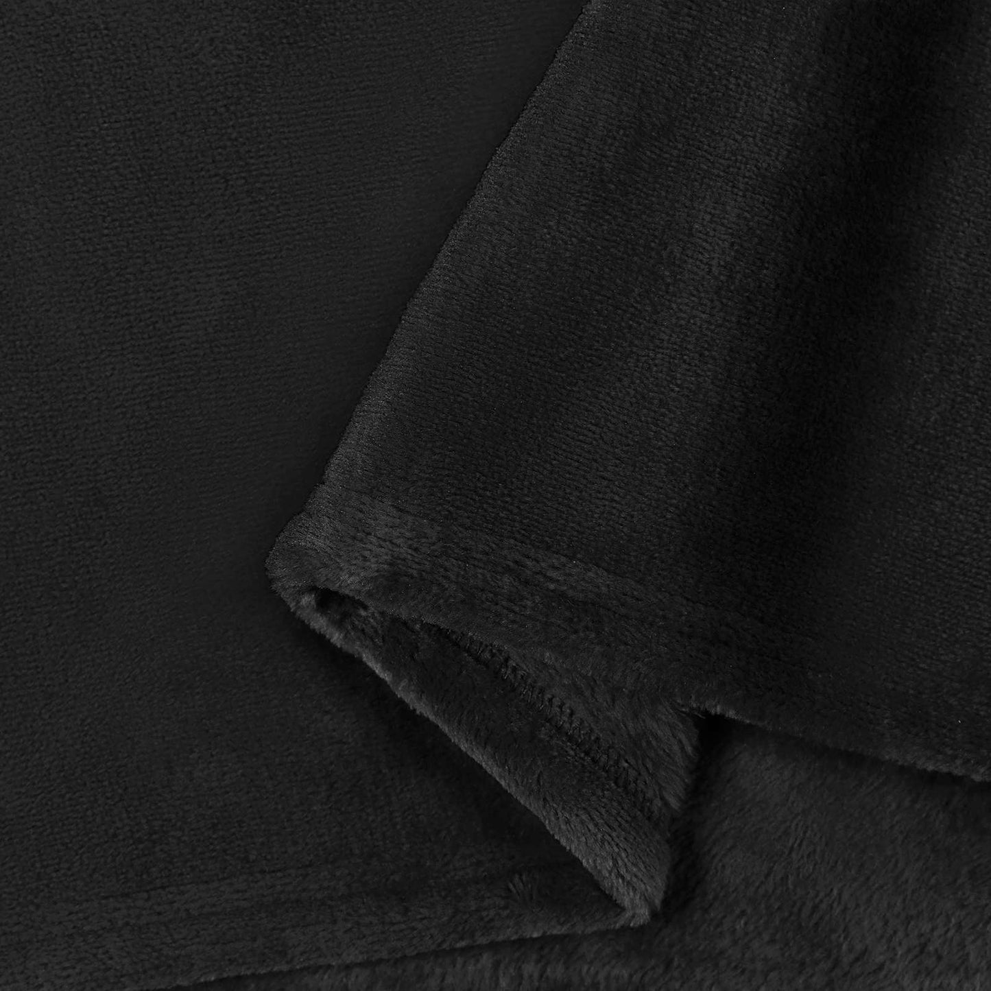 Throw Blankets 6 pcs Black 220 x 240 cm 8.24 kg Fleece