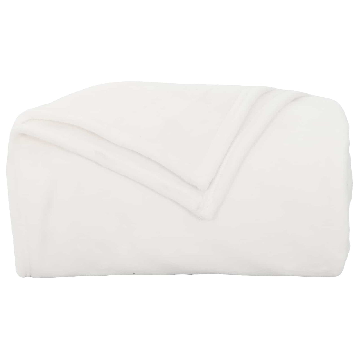 Throw Blankets 6 pcs White 240 x 270 cm 10.11 kg Fleece
