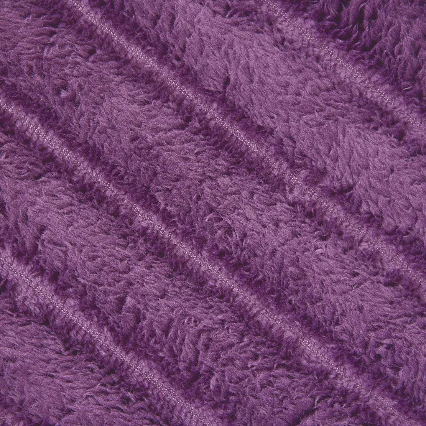 Throw Blanket Purple 150 x 130 cm 0.51 kg Fleece