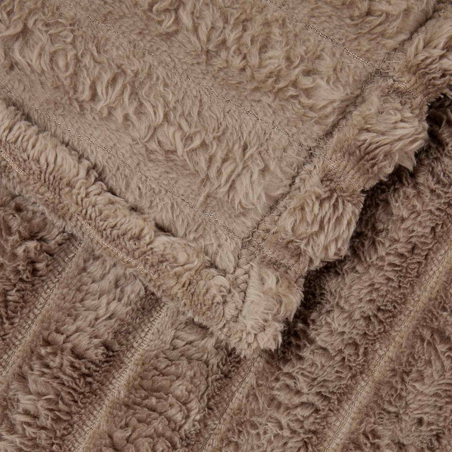 Throw Blankets 6 pcs Camel 270 x 240 cm 10.34 kg Fleece