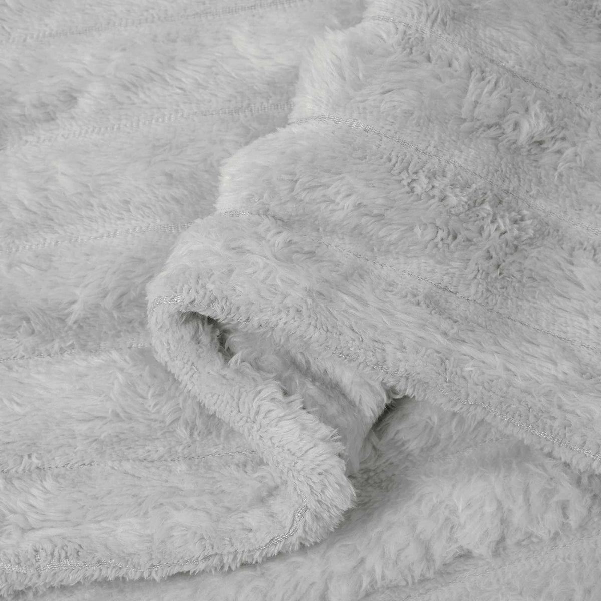 Throw Blankets 6 pcs Grey 270 x 240 cm 10.72 kg Fleece