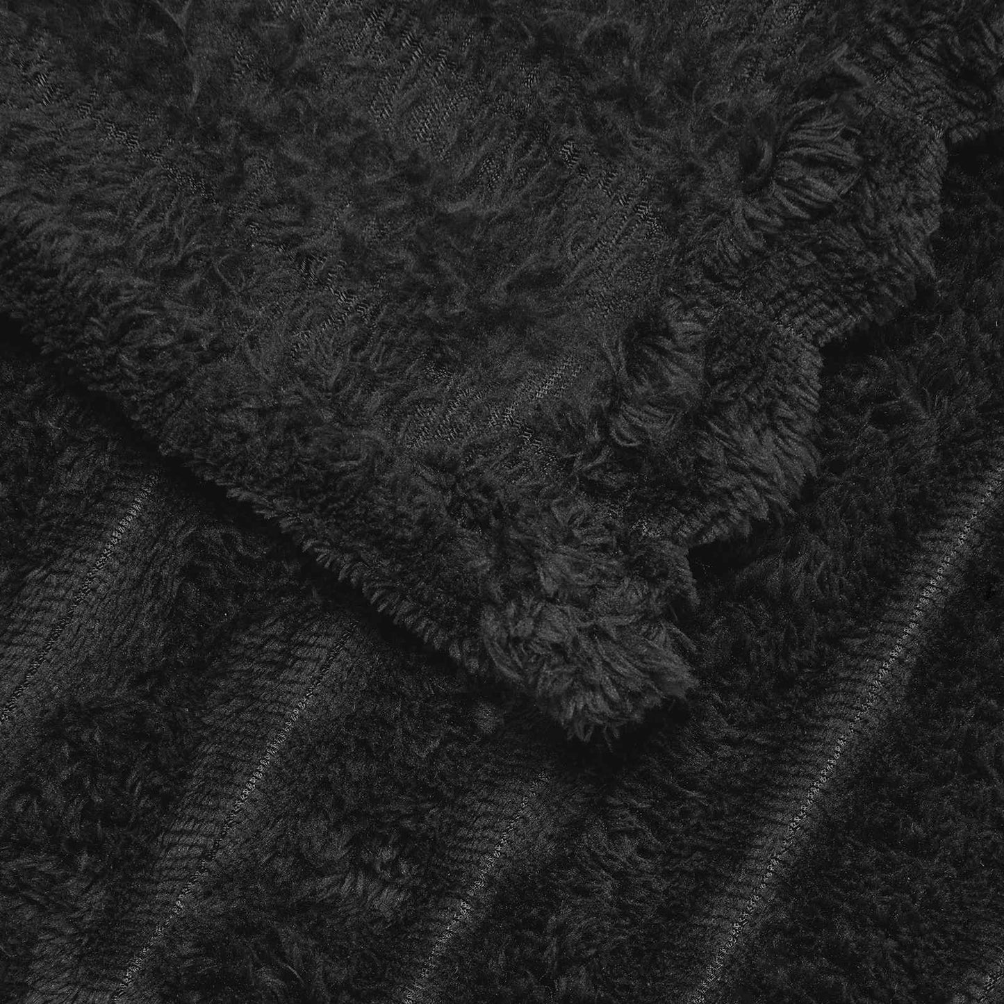 Throw Blankets 6 pcs Black 270 x 240 cm 10.96 kg Fleece