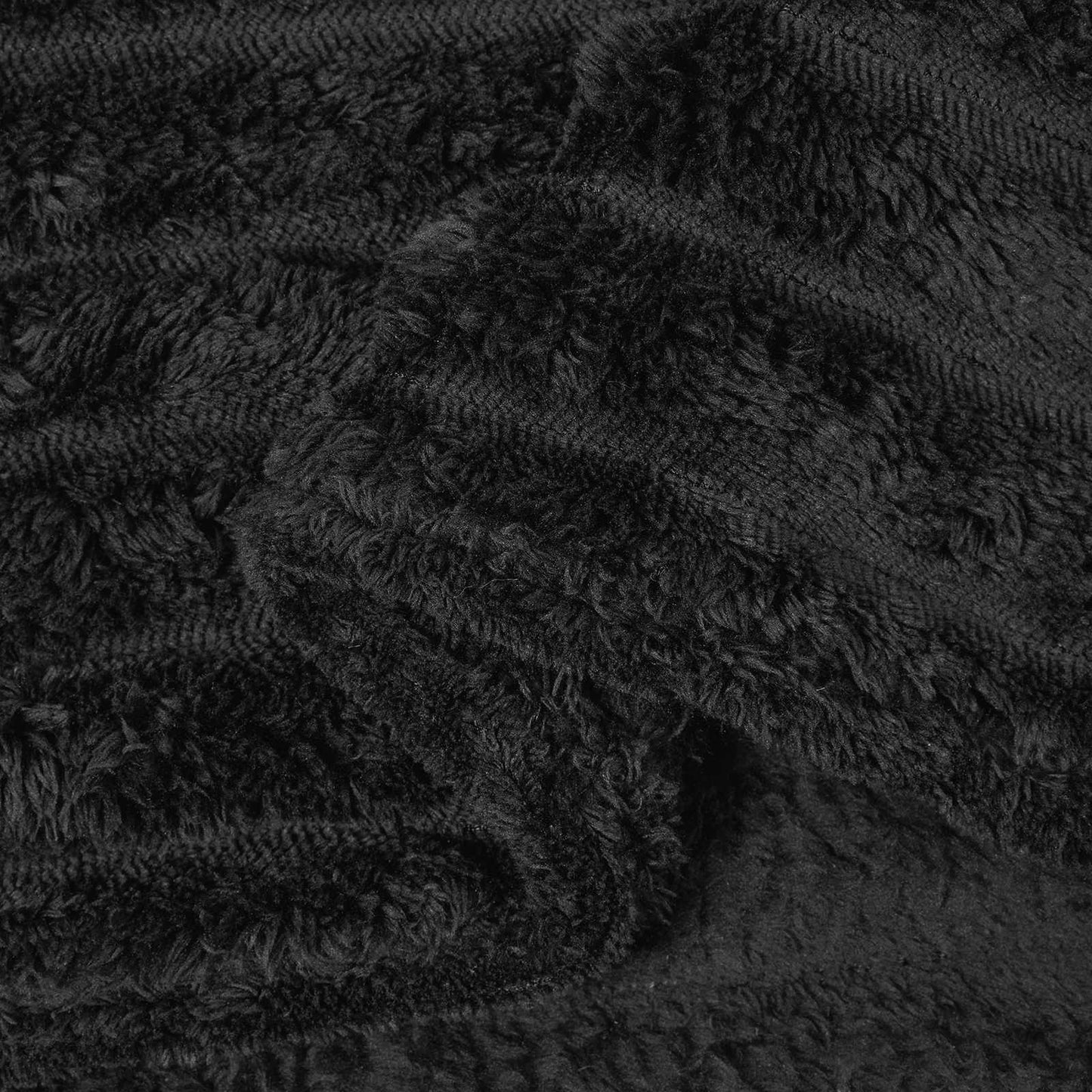 Throw Blankets 6 pcs Black 270 x 240 cm 10.96 kg Fleece