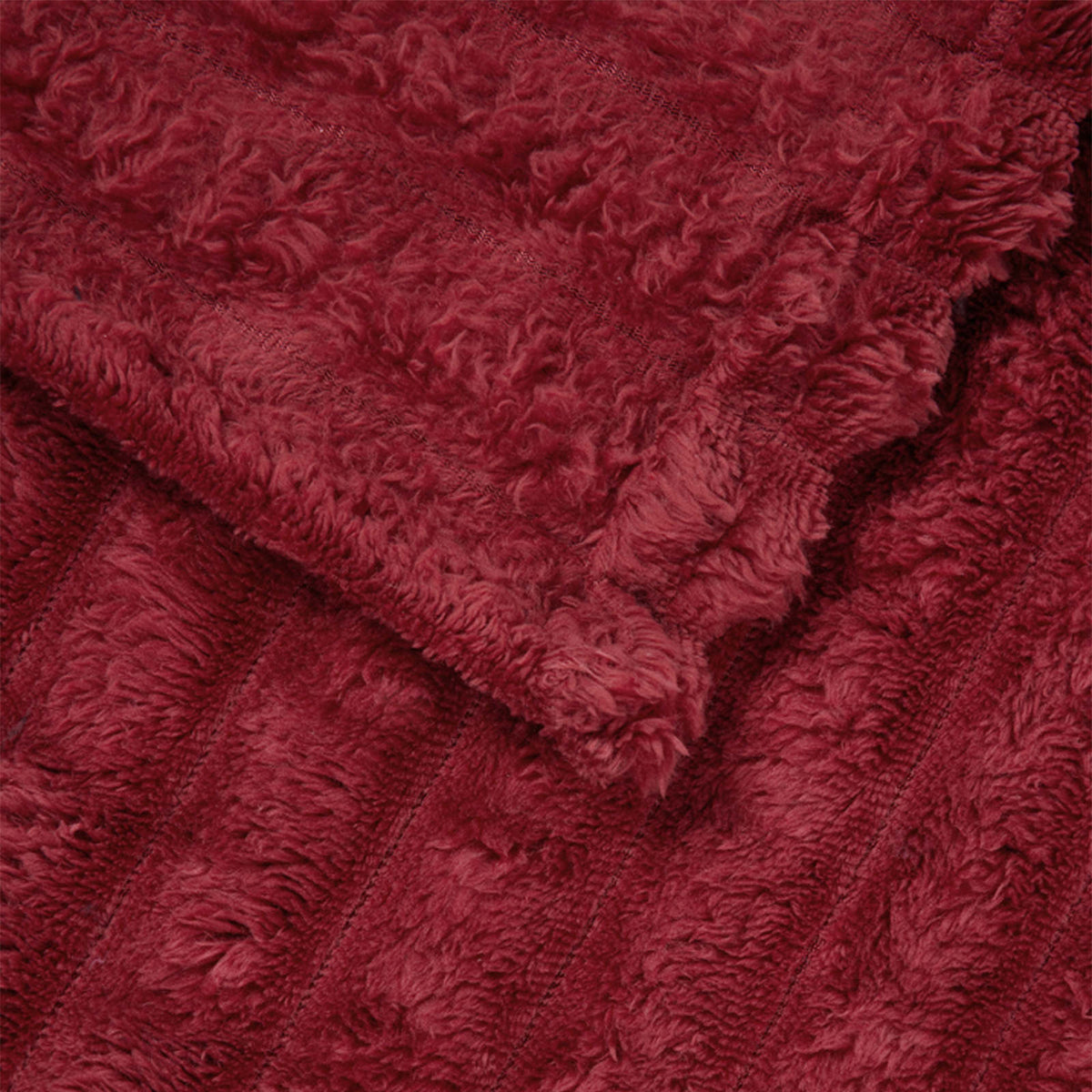 Throw Blankets 6 pcs Bordeaux Red 150 x 130 cm 2.85 kg Fleece