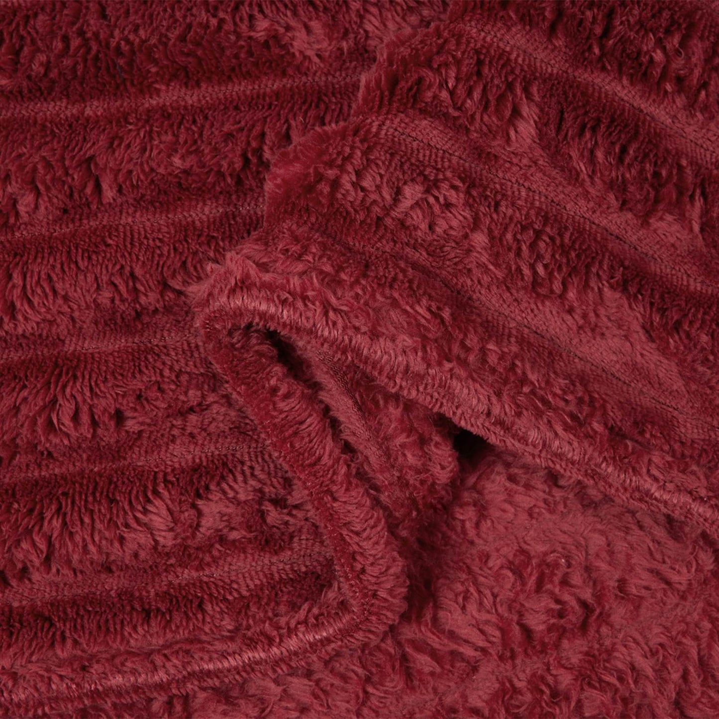 Throw Blankets 6 pcs Bordeaux Red 240 x 220 cm 8.76 kg Fleece