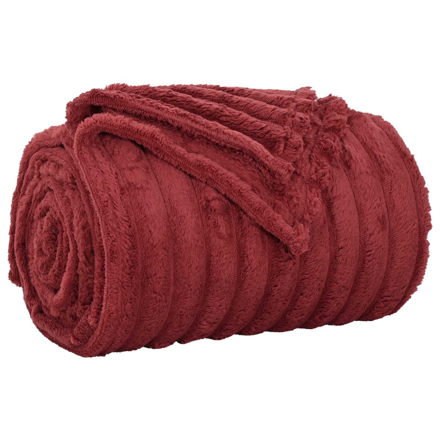 Throw Blankets 6 pcs Bordeaux Red 240 x 220 cm 8.76 kg Fleece