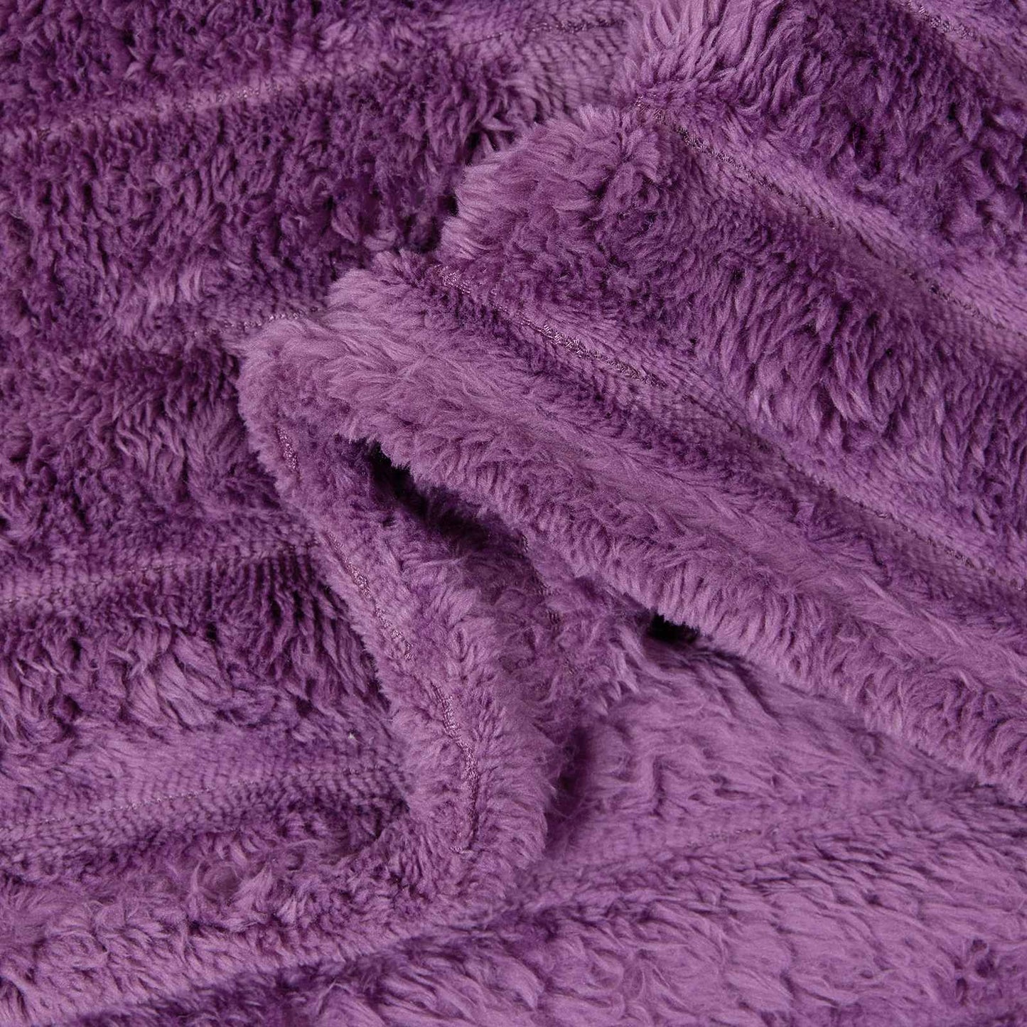 Throw Blankets 6 pcs Purple 240 x 220 cm 8.76 kg Fleece
