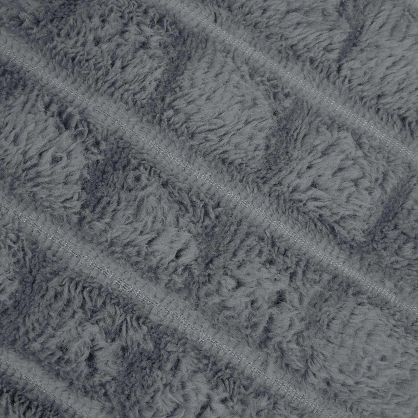 Throw Blanket Dark Grey 150 x 130 cm 0.51 kg Fleece