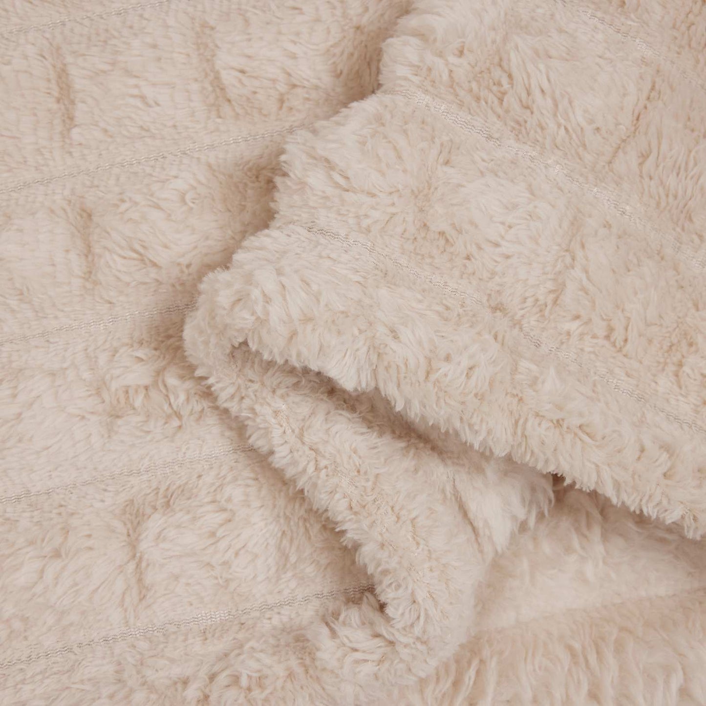 Throw Blankets 6 pcs Beige 240 x 220 cm 8.24 kg Fleece