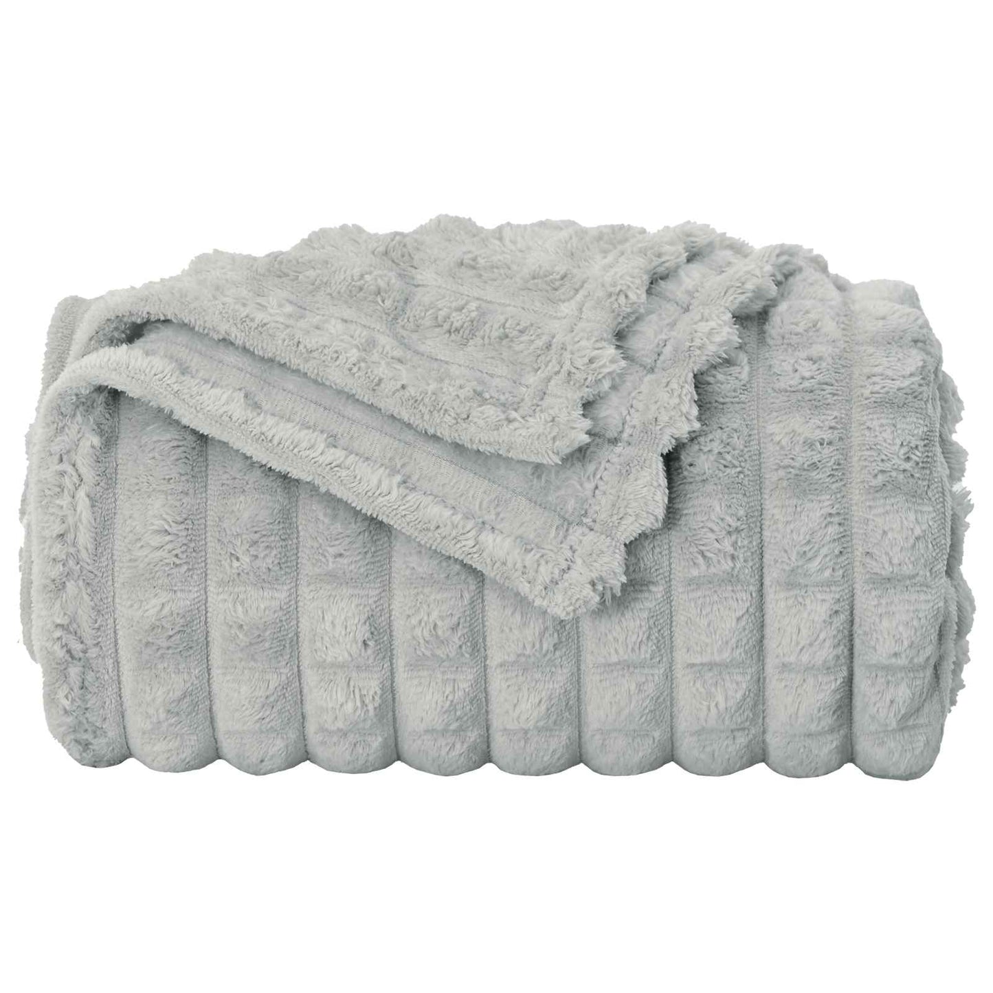 Throw Blankets 6 pcs Grey 200 x 150 cm 4.5 kg Fleece