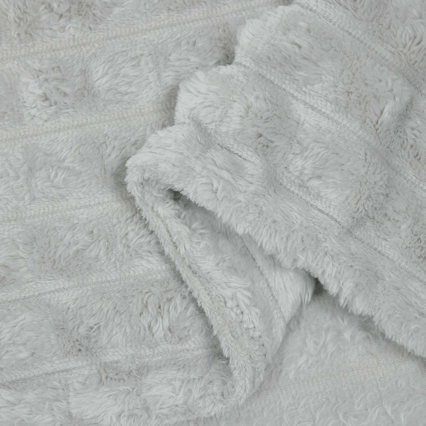 Throw Blankets 6 pcs Grey 240 x 220 cm 7.71 kg Fleece