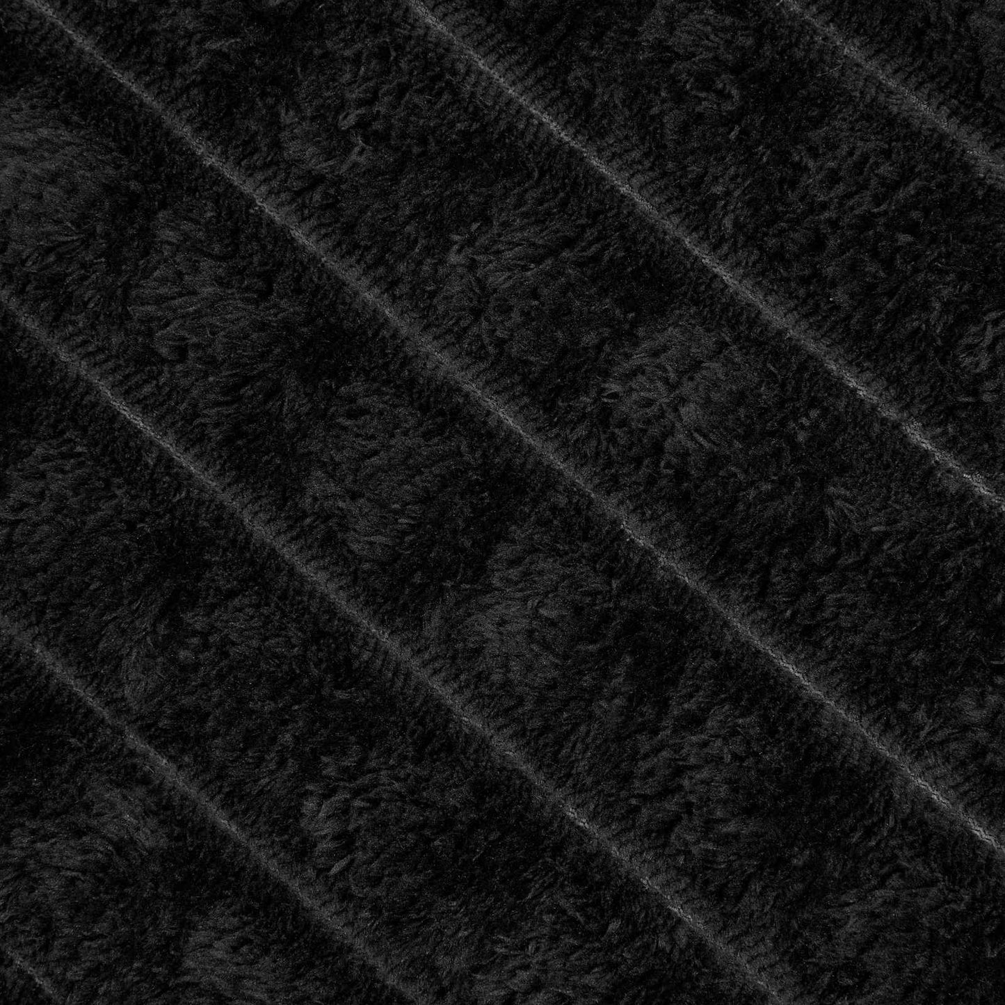 Throw Blankets 6 pcs Black 240 x 220 cm 8.63 kg Fleece