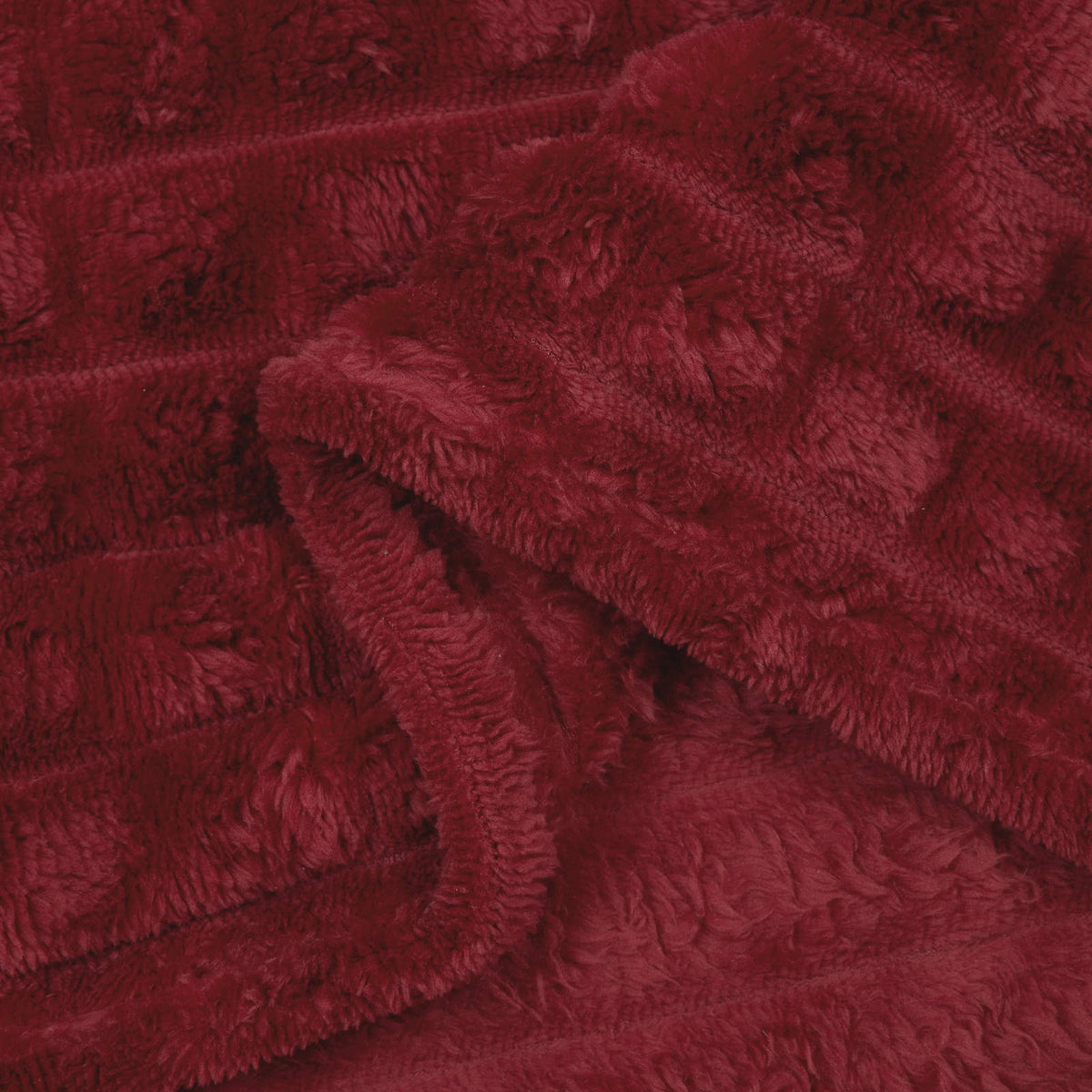 Throw Blankets 6 pcs Bordeaux Red 200 x 150 cm 4.5 kg Fleece