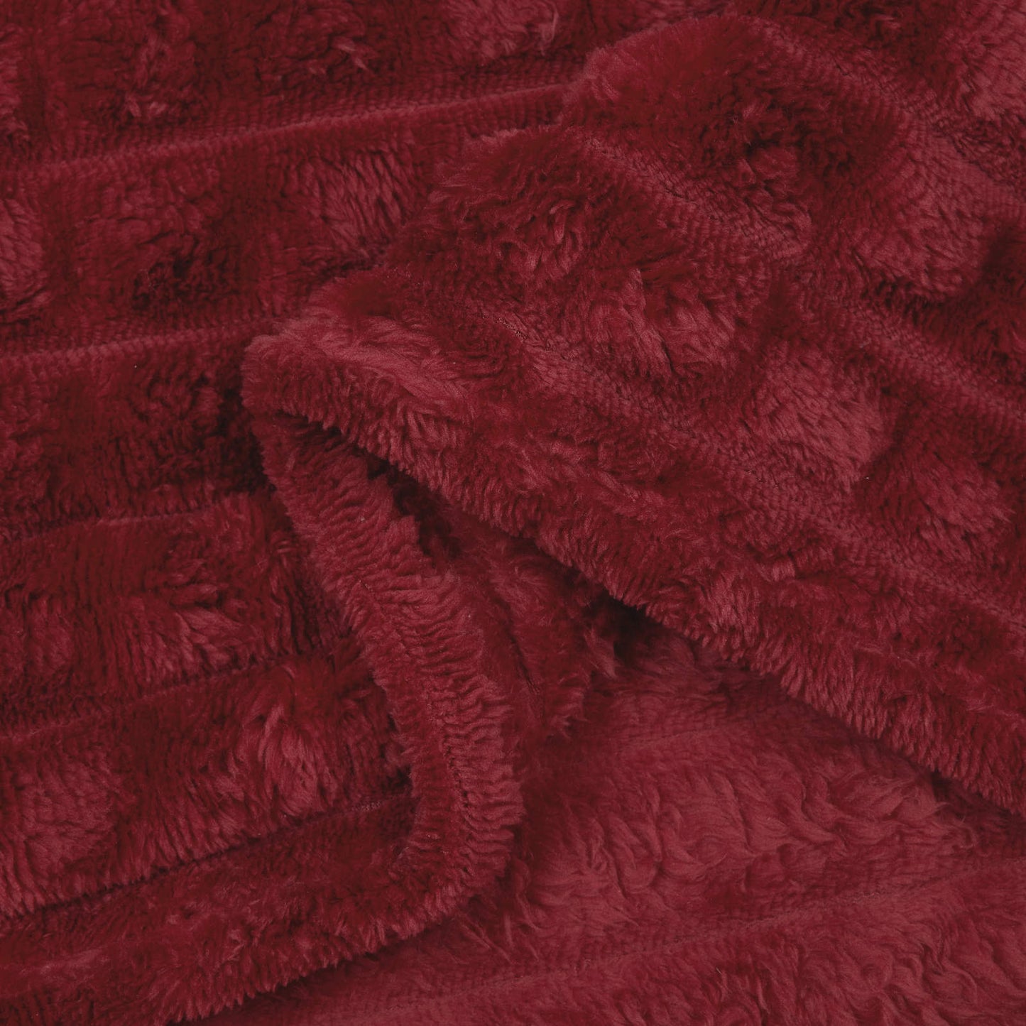 Throw Blankets 6 pcs Bordeaux Red 240 x 220 cm 8.63 kg Fleece