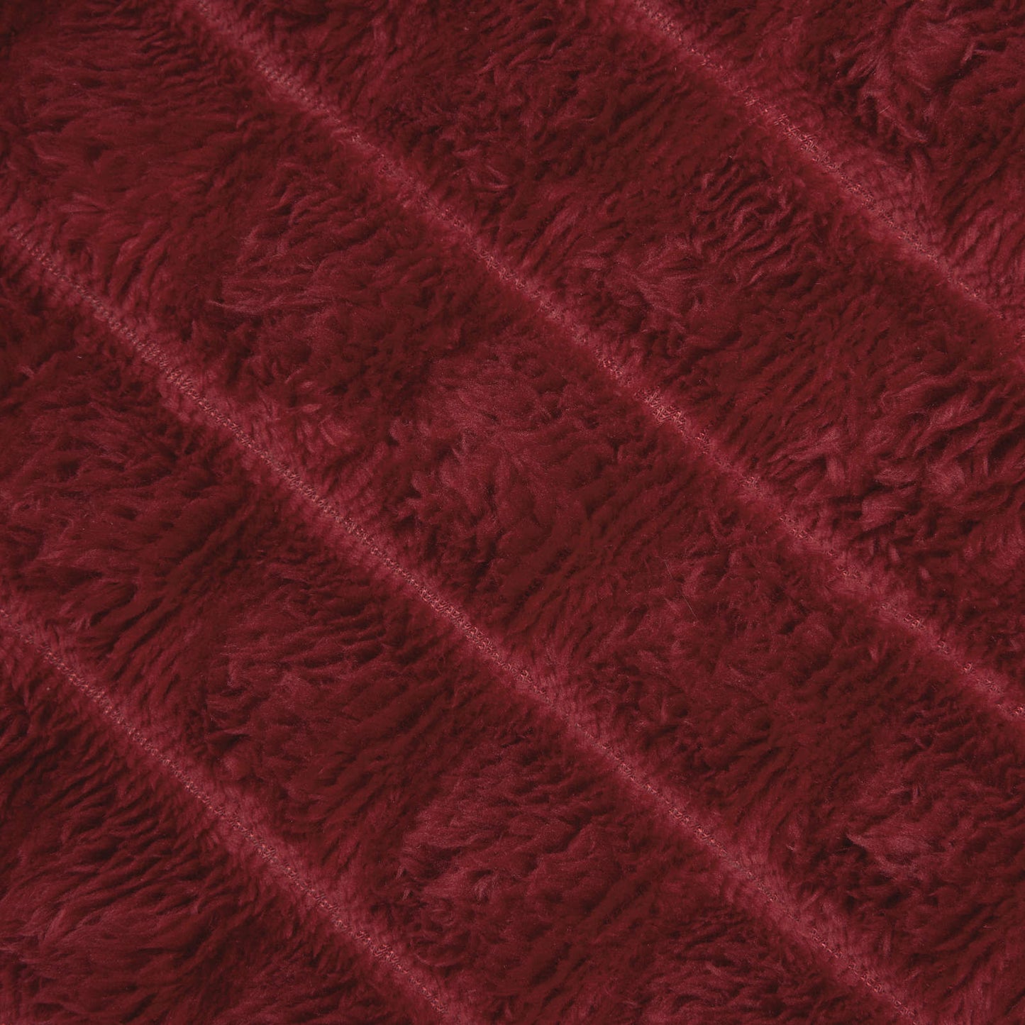 Throw Blankets 6 pcs Bordeaux Red 240 x 220 cm 8.63 kg Fleece