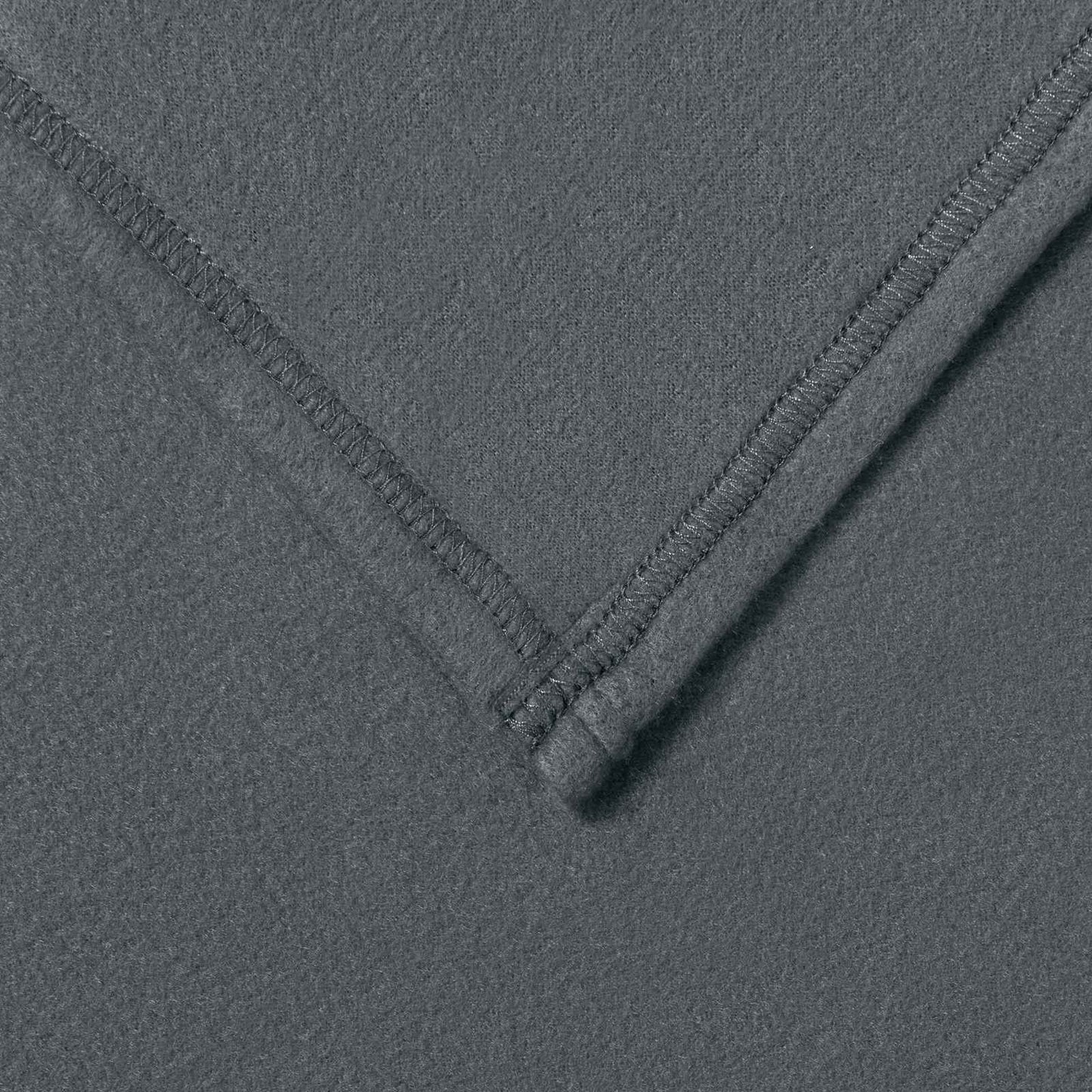Throw Blanket Dark Grey 240 x 220 cm 0.76 kg Fleece