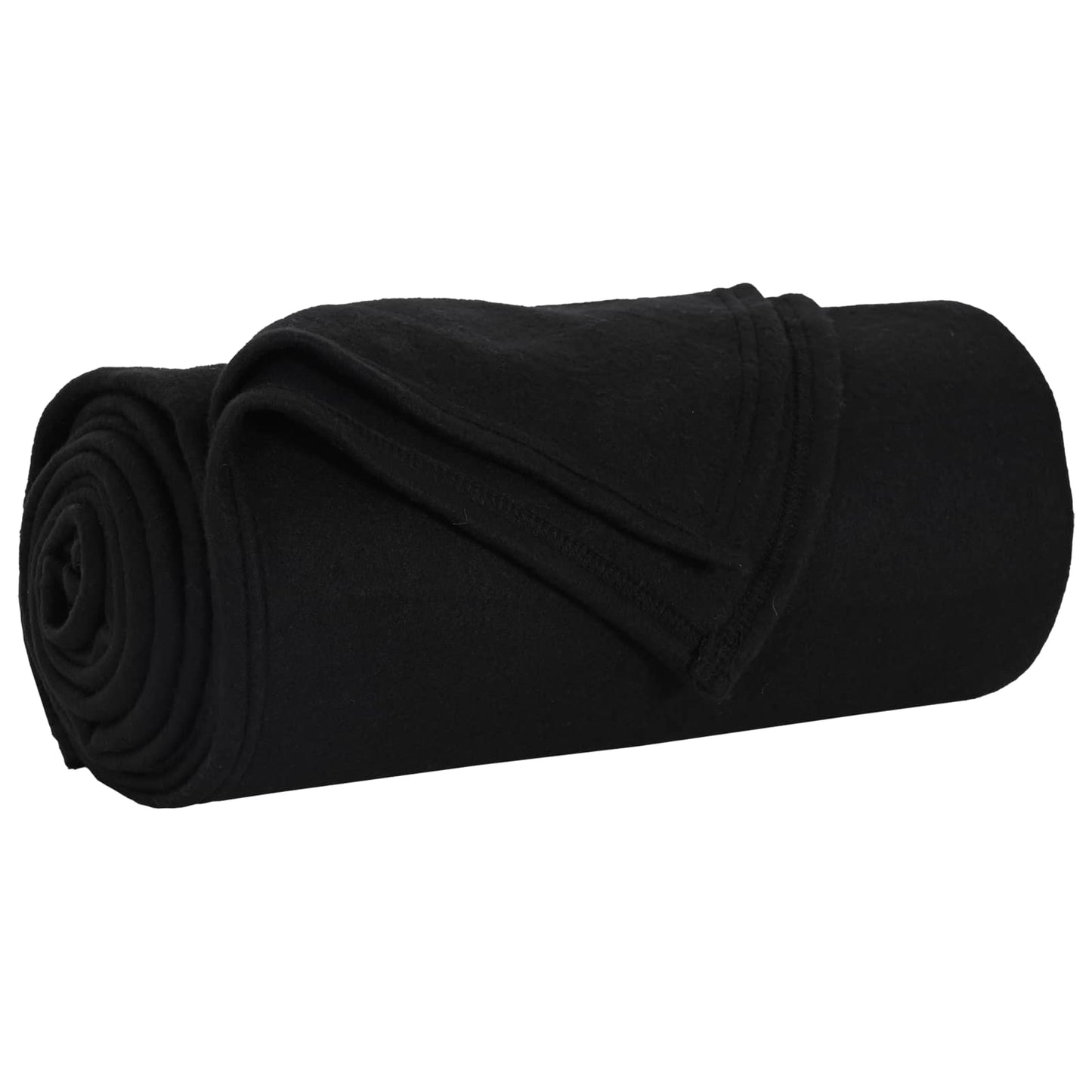 Throw Blankets 24 pcs Black 200 x 150 cm 10.08 kg Fleece